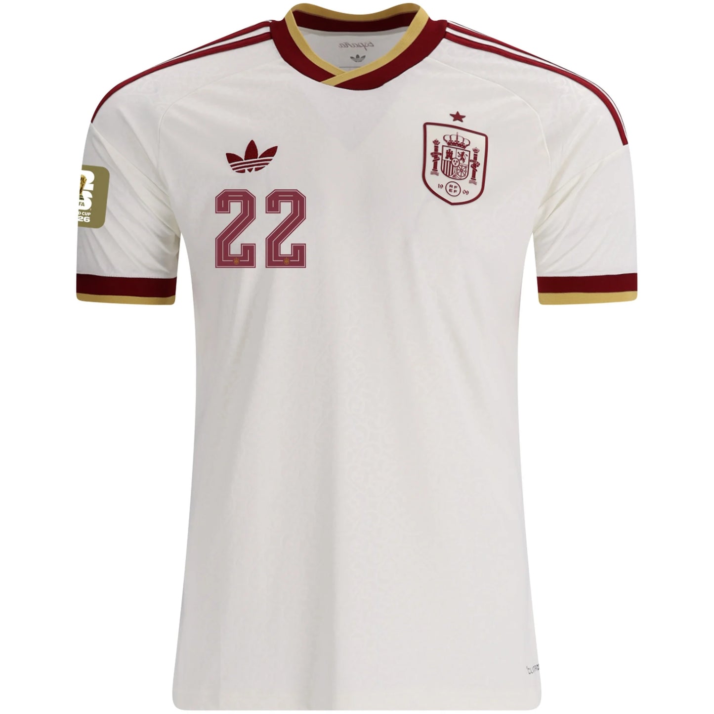 Mens Spain Away Jersey 2026
