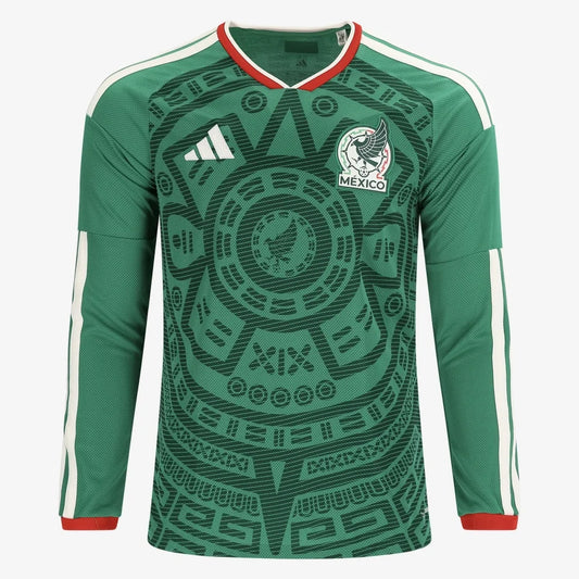 Mens Mexico Long Sleeve Home Jersey 2026