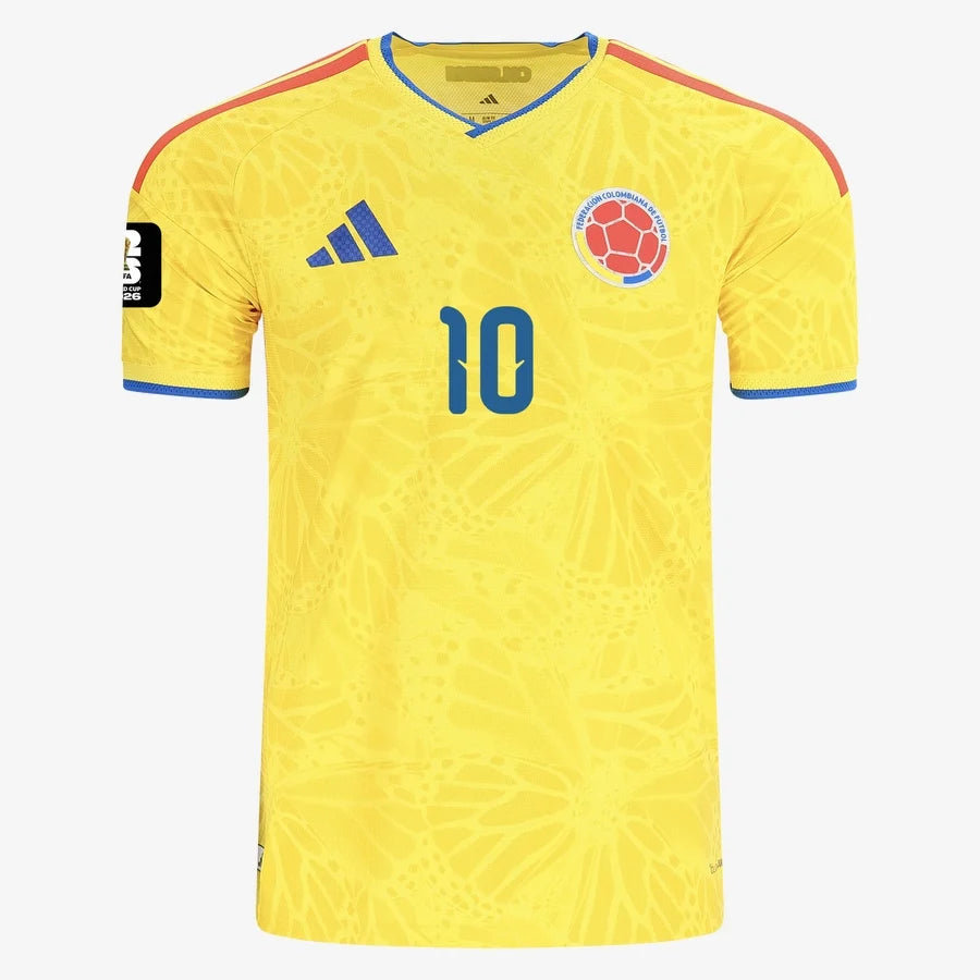 Mens James Colombia Home Jersey