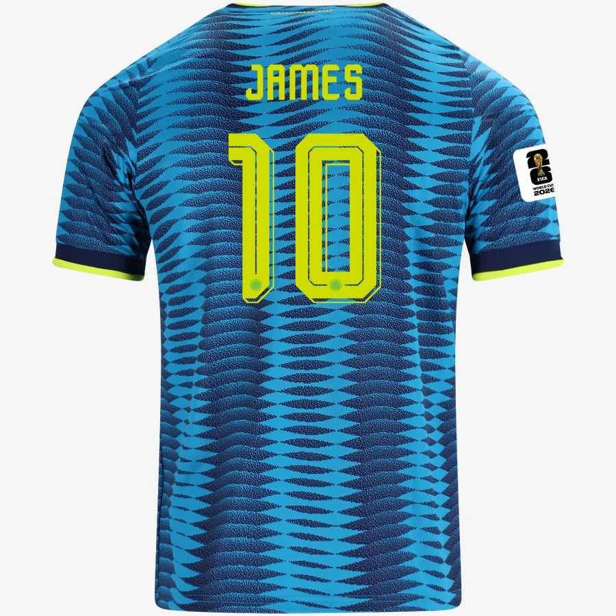 Mens James Colombia Away Jersey 2026